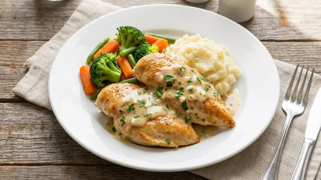 Ceamy Garlic Chicken