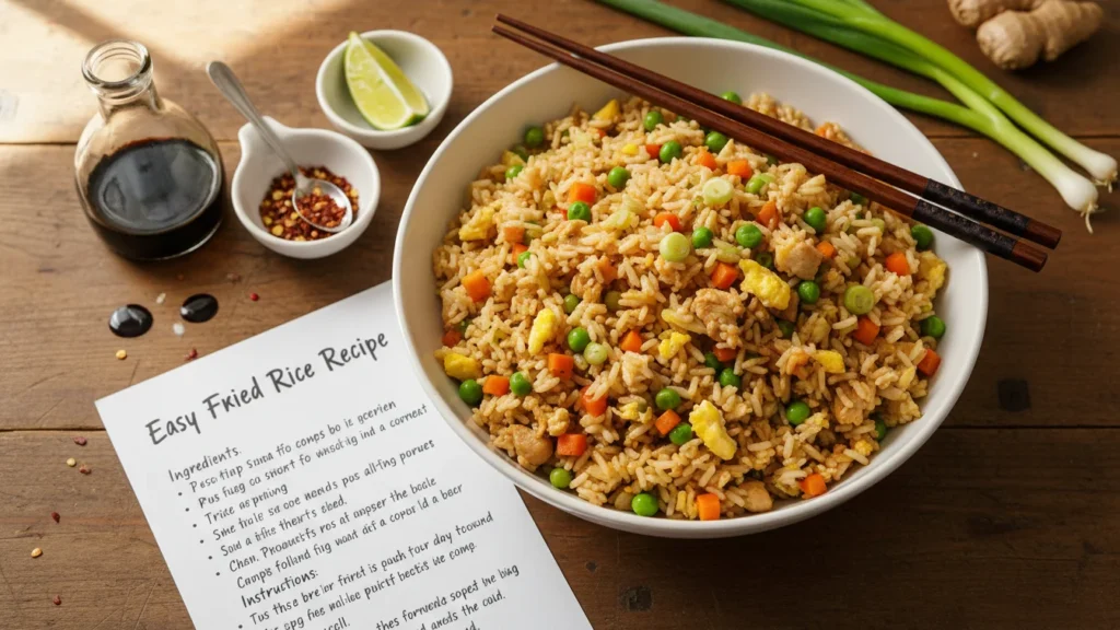 fried rice recipe